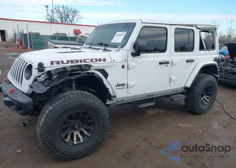 2019 Jeep Wrangler Unlimited Rubicon 4X4 из США, поврежденный, VIN 1C4HJXFG0KW511964